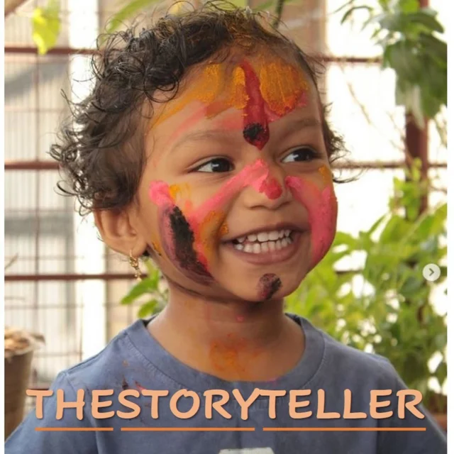 Rugved Manurkar, the young narrator of THESTORYTELLERKID